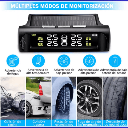 Monitor de Presión neumaticos TPMS