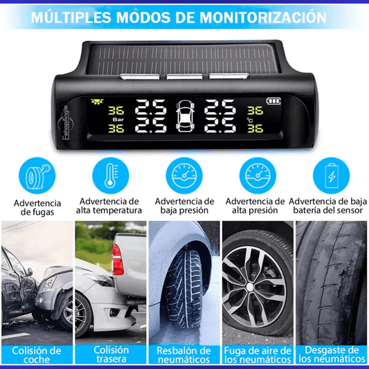 Monitor de Presión neumaticos TPMS