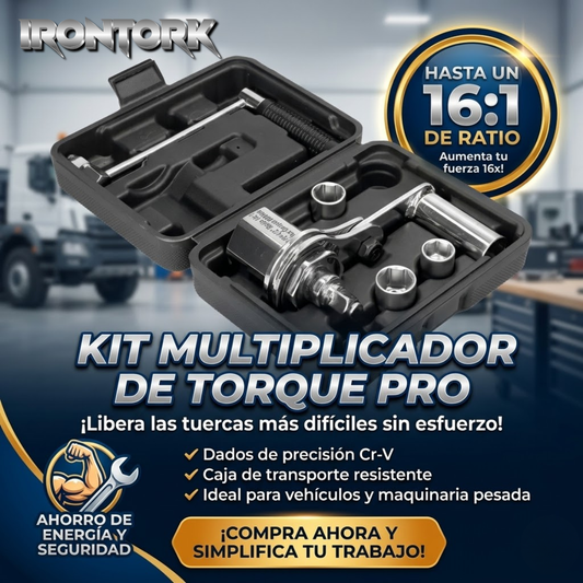 IronTork - La llave que afloja cualquier tuerca sin esfuerzo