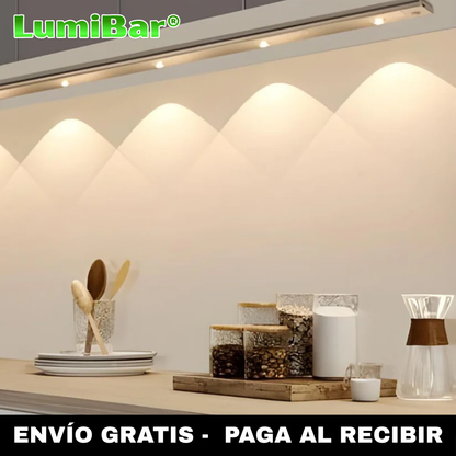 LumiBar™ - Barra LED Recargable Con Sensor Movimiento 40cm