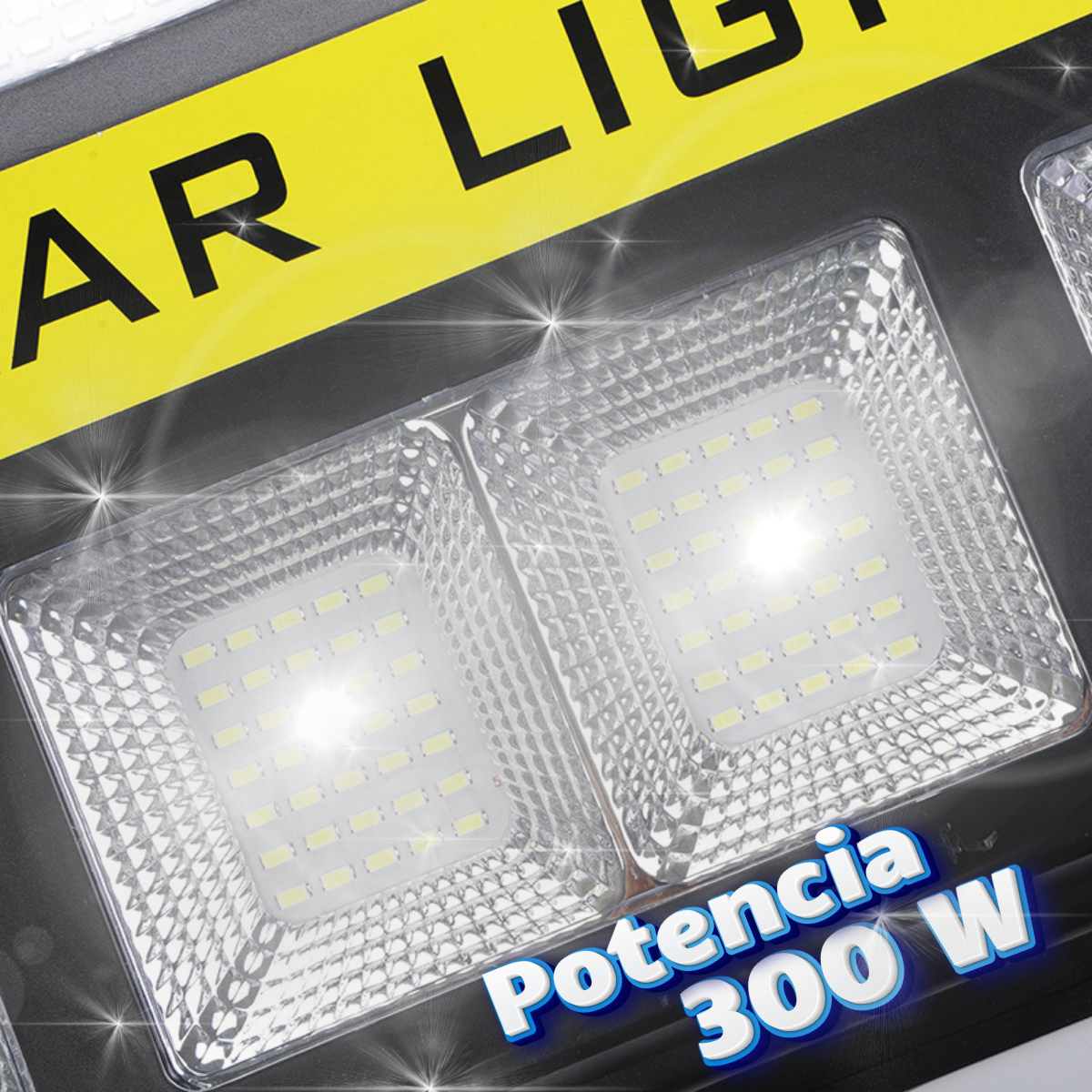 SolarLight® Pack x2 Focos 300W ¡Lleva 2 y paga 1! + ¡Envío Gratis!