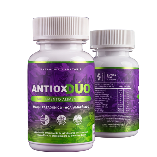 Antiox-Dúo - Regenerador Celular y Multivitaminico