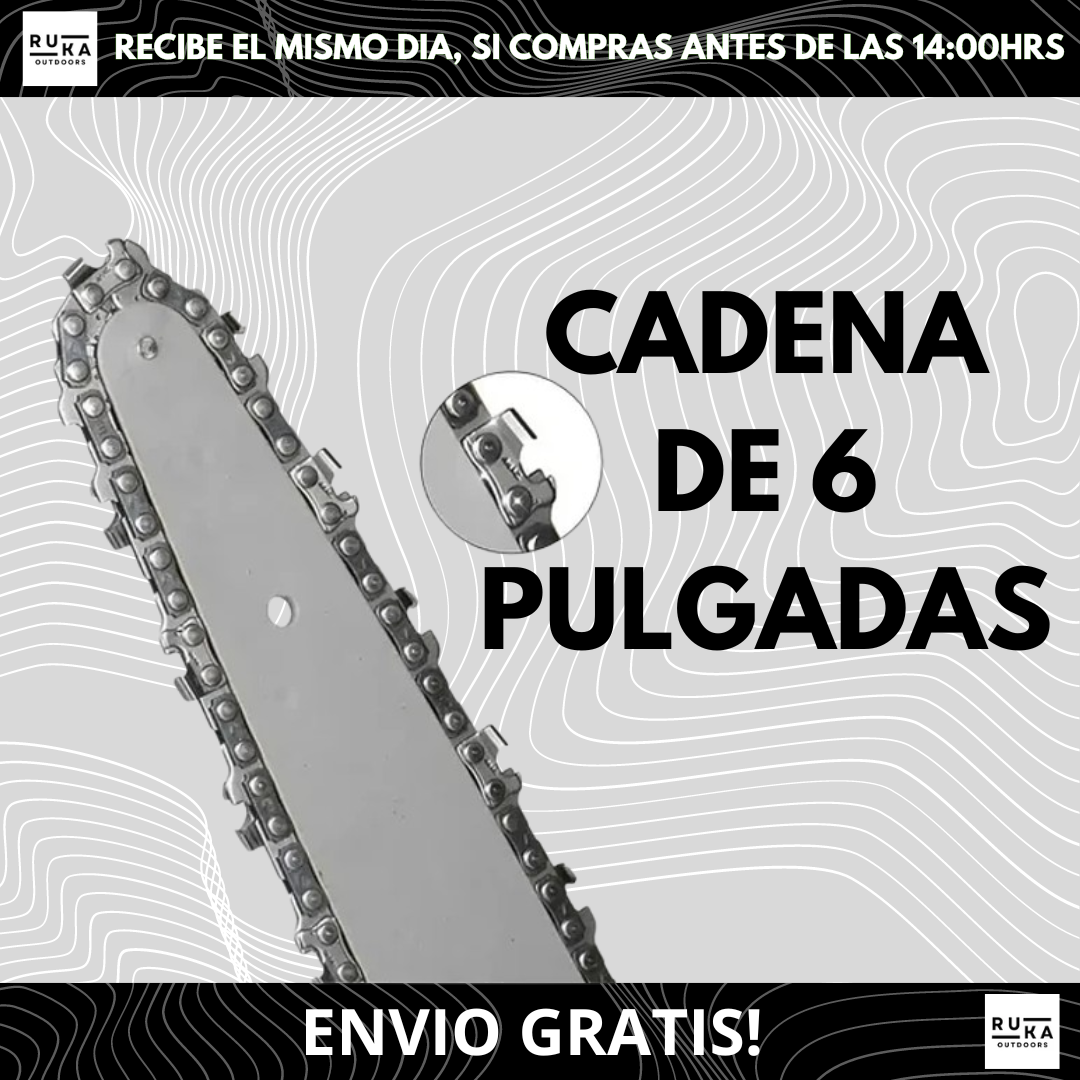 Mini Motosierra Inalámbrica + 2 Baterias + Maletin, Con ENVIO GRATIS!
